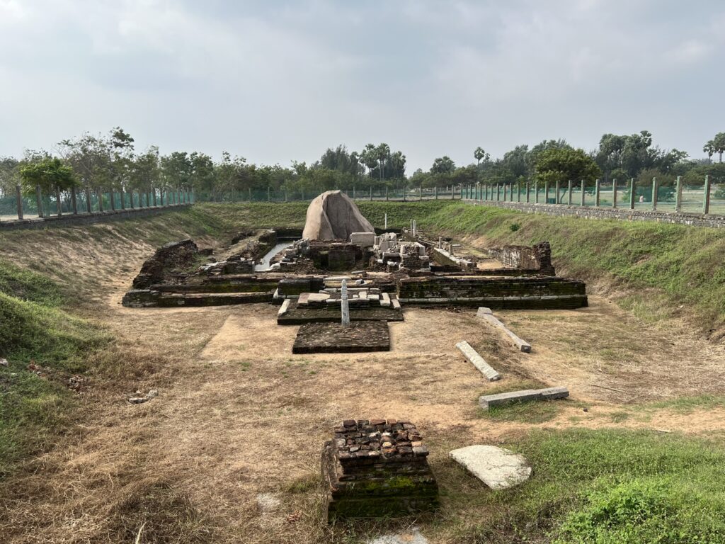 The 2004 tsunami uncovered a tablet which led to the excavation of this Murugan temple near Chennai, India