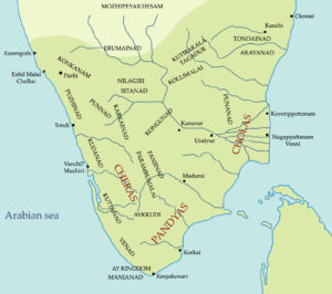 Ancient India and the Chola, Chera and Pandya dynasties in the first to the fourth centuries.