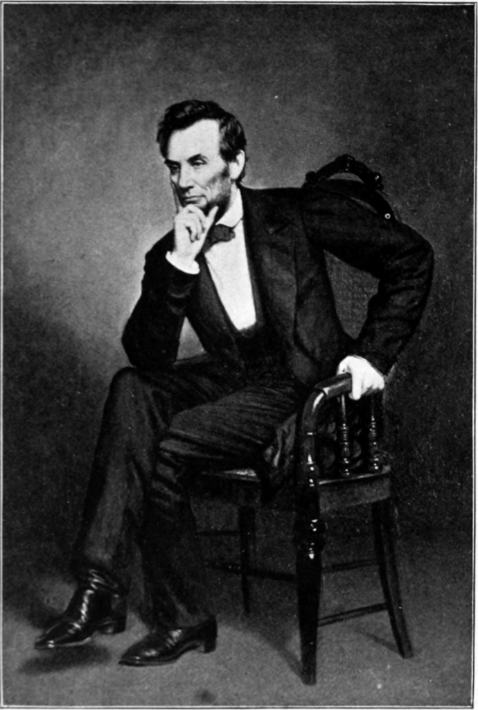 Abraham Lincoln, the president of the United States of America.