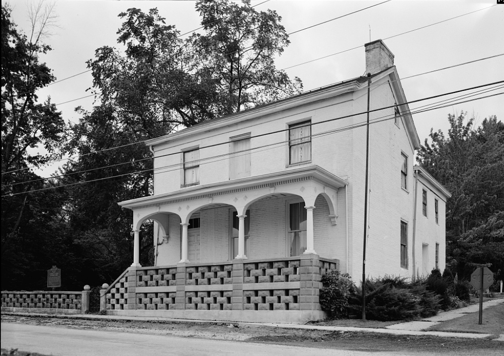 Grant's childhood home in Georgetown, Ohio, from 1933 or so