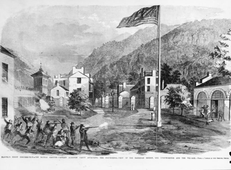 John Brown and the raid on Harper's Ferry.