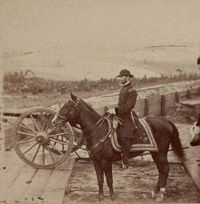 General Sherman during the Civil War. He would go on to accept Johnston's surrender after the surrender at Appomattox Court House