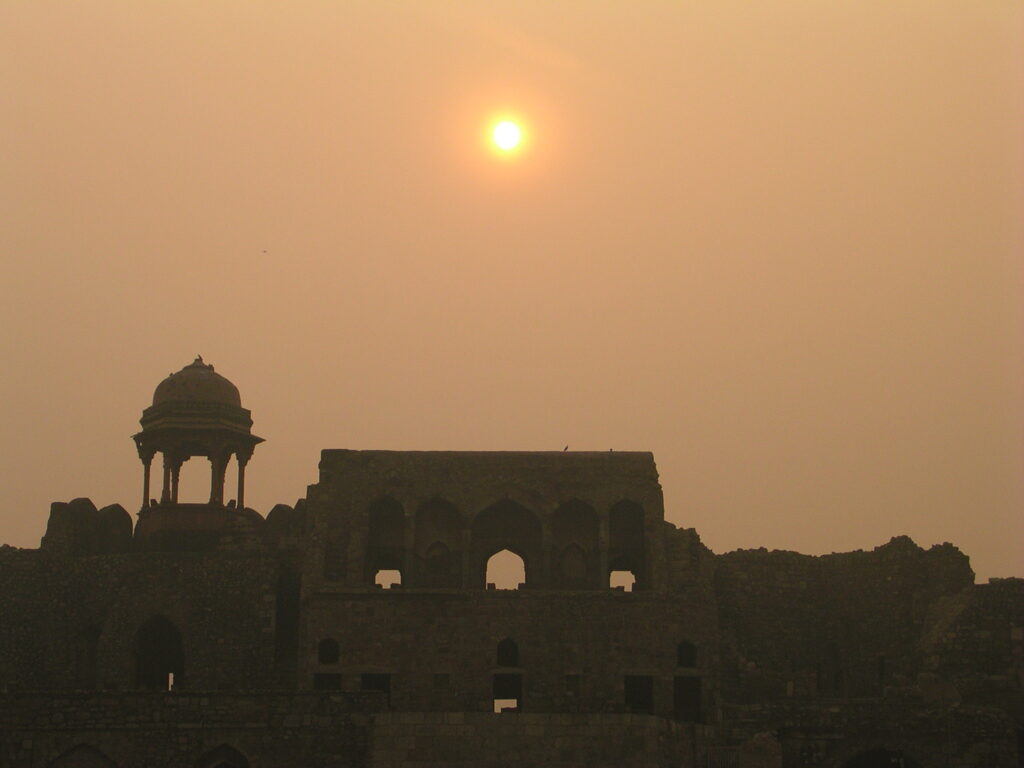 The Purana Qila at Delhi