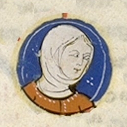 Adela of Blois, was the daughter of William the Conqueror, the sister of two other English kings, and the mother of one.  She also is said to have owned a finer version of the Bayeux Tapestry.