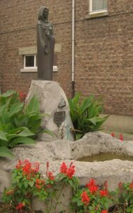 William the Conqueror's mother, Herleva's statue.