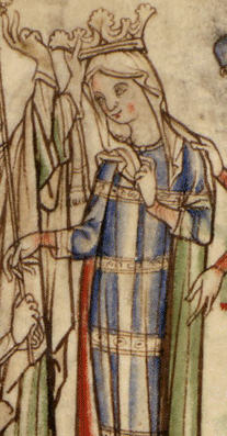 Edith, wife of Edward the Confessor and queen of England.