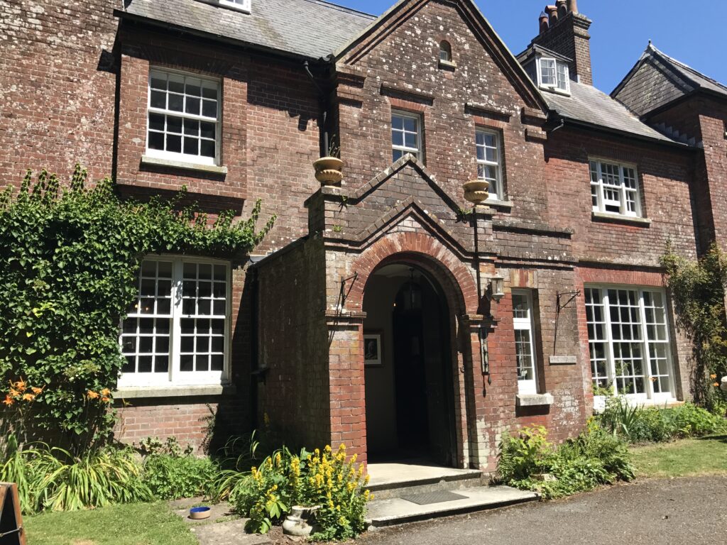 Thomas Hardy's house in Dorchester, England.