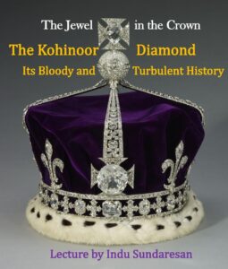 Poster for the lecture on the Kohinoor Diamond