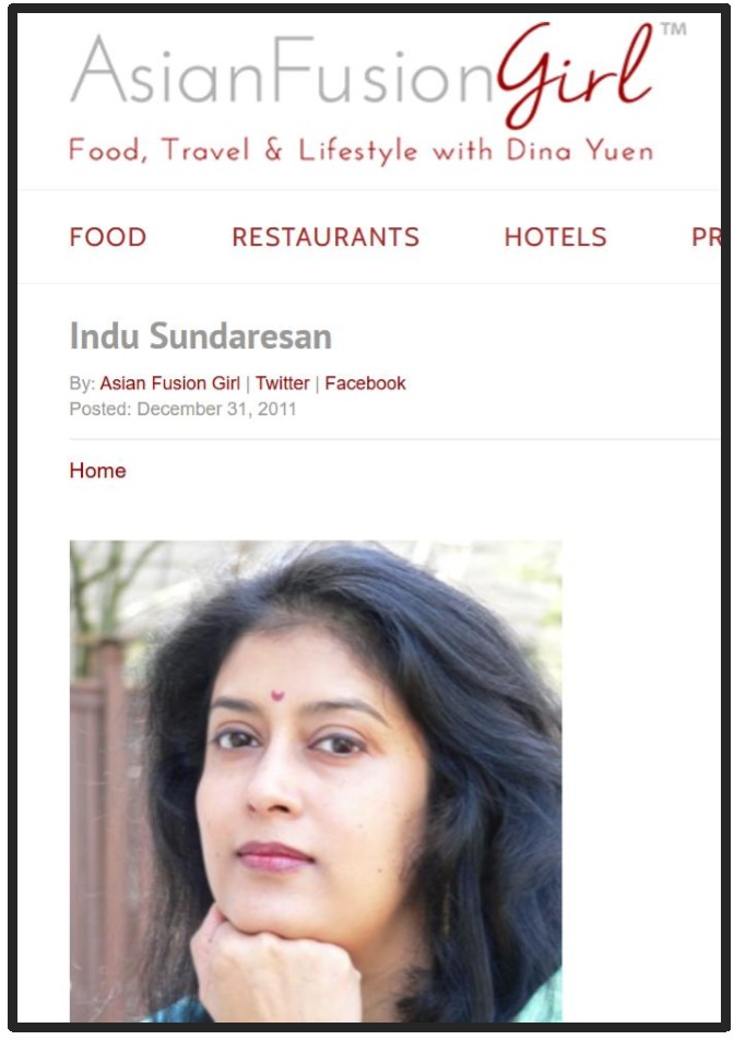 Interview on Asian Fusion Girl