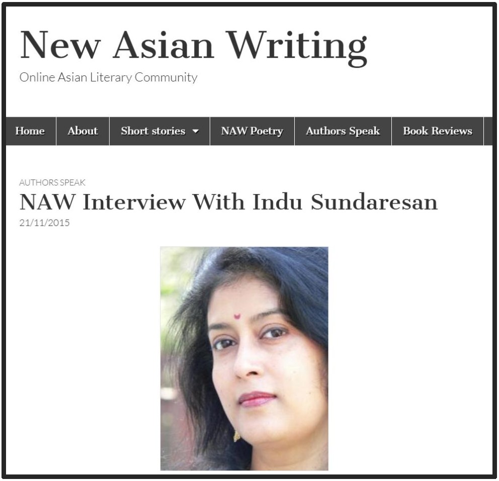Interview on New Asian Writing