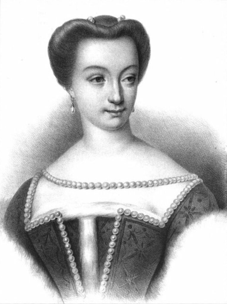 This is possibly Diane de Poitiers when she was very young.