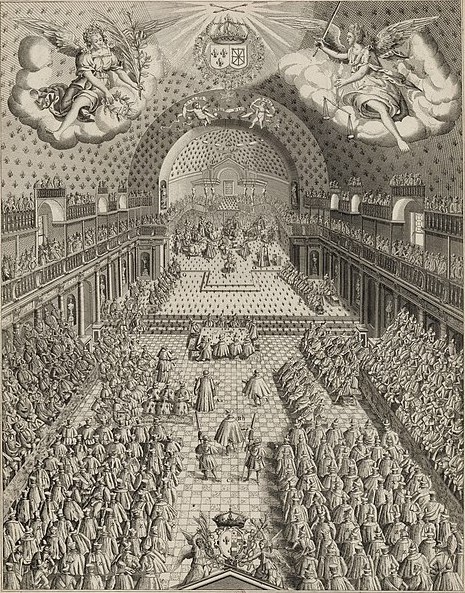 The Grand Salle of the Hotel de Bourbon where Diane de Poitiers married Louis de Breze